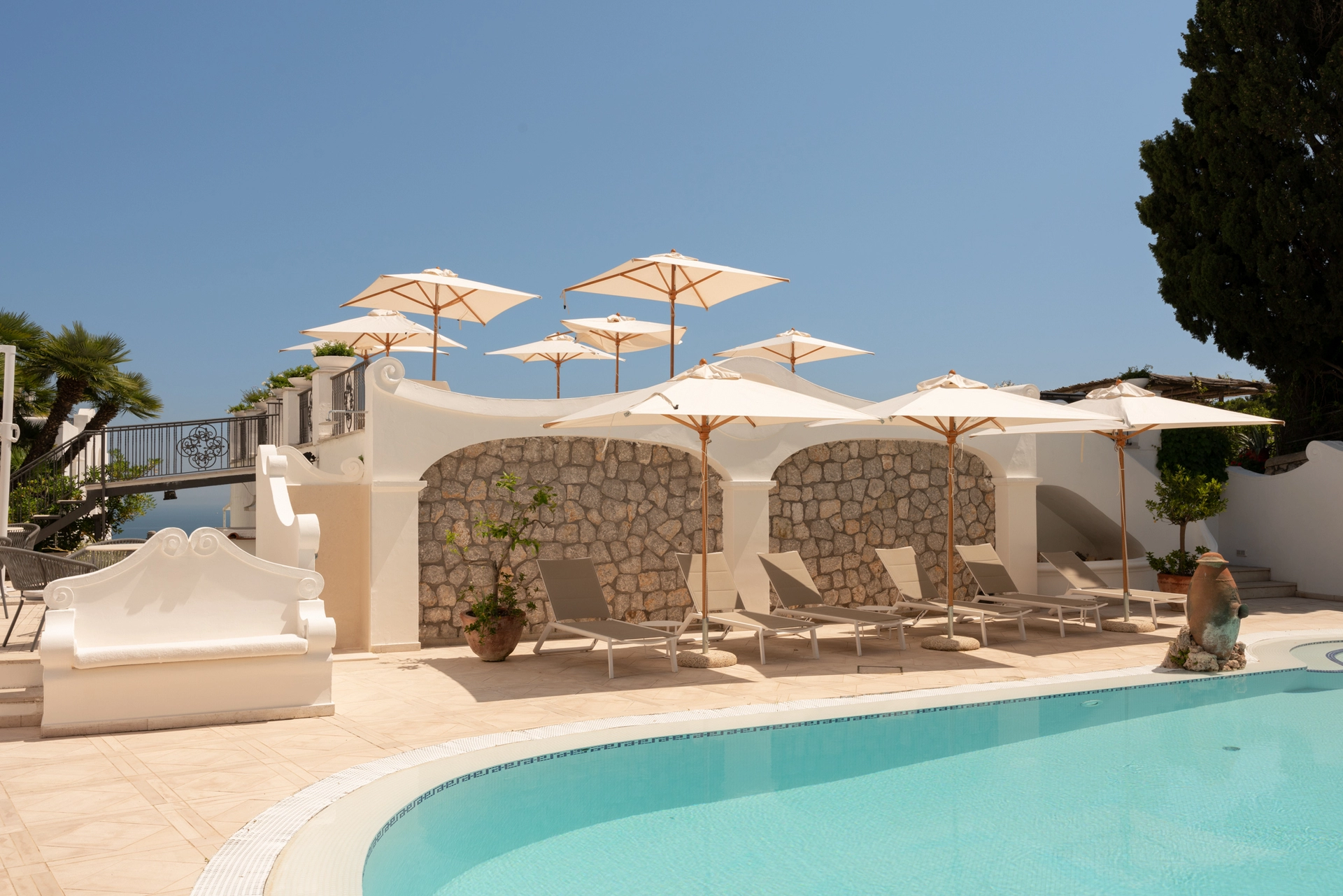 Hotel La Residenza Capri Rooms Suites Accomodations Sea View Capri Island Italy 37