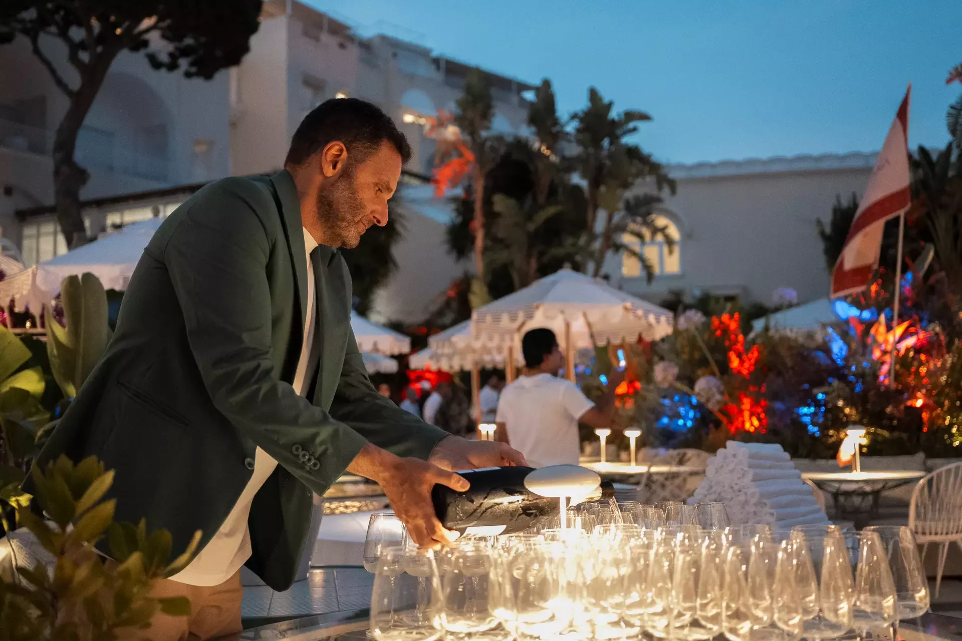 Hotel La Residenza Capri Italy Events Vico Pizza Wine Private Party 10